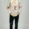 Stylish Men’s Printed Cotton Shirt – Slim Fit Look