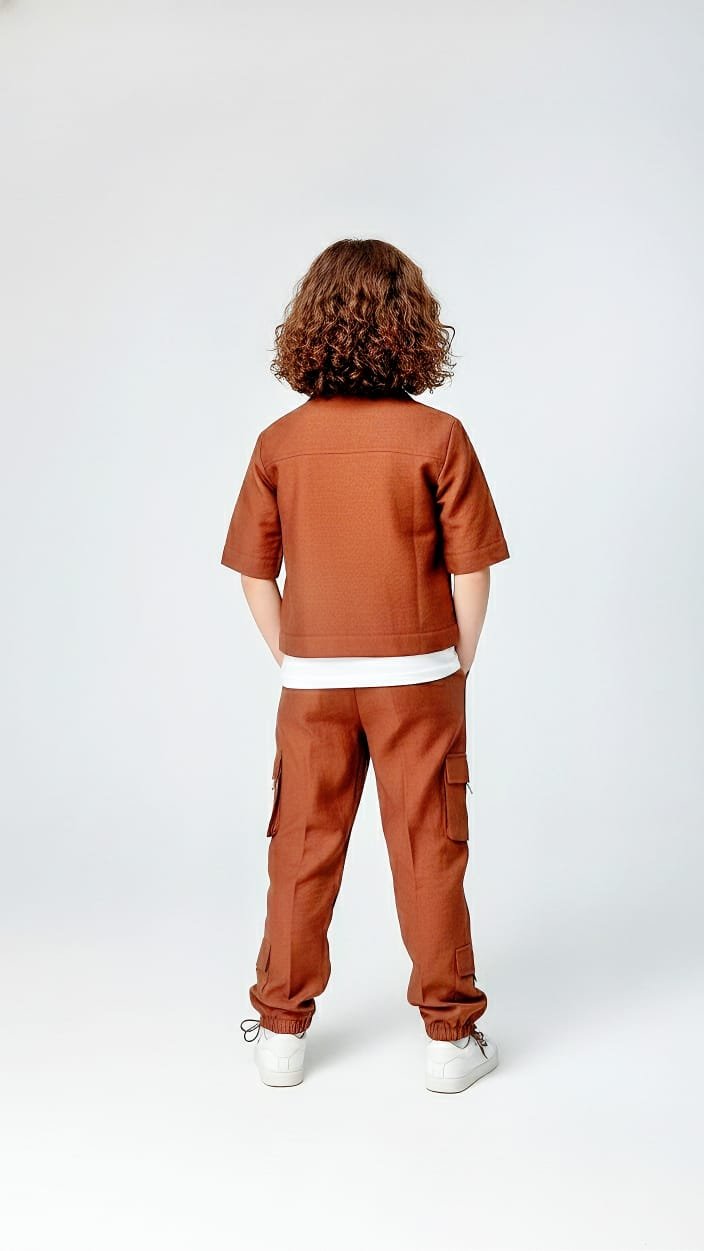 Premium Kids Cargo Style Outfit - Image 2