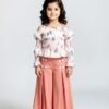 Girls Stylish Top & Palazzo Set